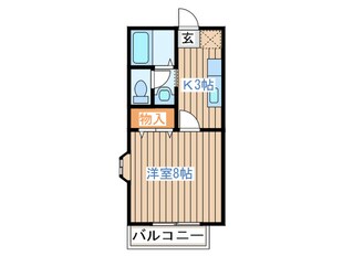 サンガーデン高柳Ⅱの物件間取画像